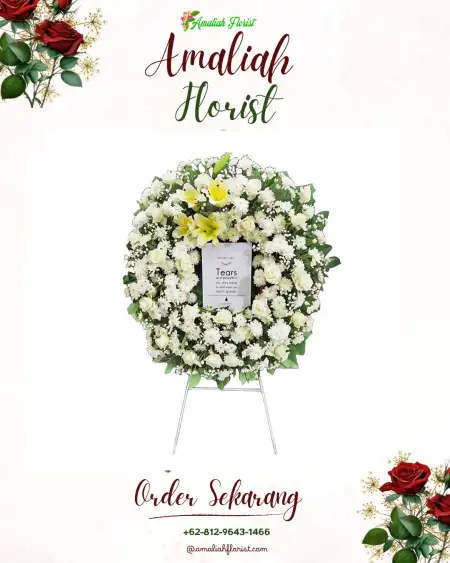 Krans Bunga Duka Duwel